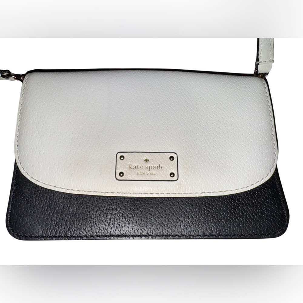 Kate Spade Two-Tone Black and White Crossbody Bag